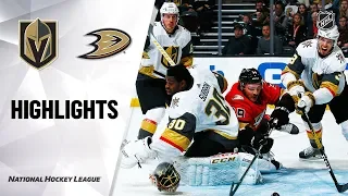 NHL Highlights | Golden Knights @ Ducks 12/27/19