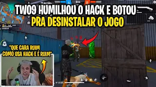 TWO9 ENCONTRA HACK NO MODO GLADIADOR E HUMILHA ELE BOTOU PRA DESINSTALAR O JOGO E MANDOU RECADO!