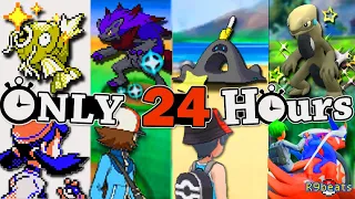 24 hours to Catch a Shiny Pokemon in EVERY Game