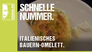 Schnelles Bauern-Omelett Rezept italienischer Art von Steffen Henssler