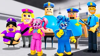 Escape EVERY PRISON OBBY in Roblox Barry's Prison Police Girl, Mr Stinky, & More!