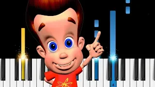 Jimmy Neutron Theme Song - Piano Tutorial