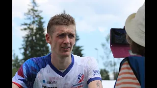 Interview Ralph Street, after WOC 2023 Relay Flims-Laax || On The Red Line