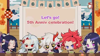 Onmyoji-5th Anniversary VA tea party (Eng fansub)