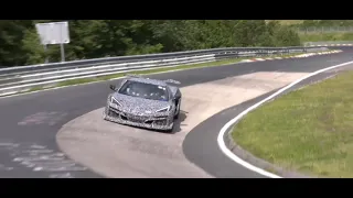 Z07 C8 Z06 preproduction model SCRAPES at the Nürburgring! #Corvette #C8Z06