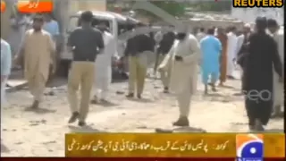 Террорист-смертник взорвал полицейских в прямом эфире пакистанского телевидения