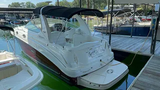 Fresh Trade Alert! 2006 Sea Ray 280 Sundancer For Sale At MarineMax Cumming, Ga