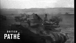 Tank Parade At El Alamein (1942)