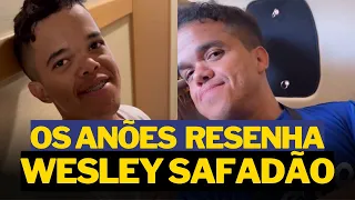 WESLEY SAFADÃO DE RESENHA COM OS ANÃO - DORMIRAM SEM TOMA BANHO? KKK