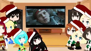 Girls und Panzer and GATE react to Christmas Truce | Gacha Club Reaction Part 25 ( 1/2 )