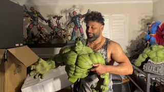 THE TRUTH ABOUT ! XM LBS 1/3Hulk unboxing and assembly. #incrediblehulk #youtube