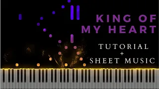 King of My Heart -  John McMillan & Sarah McMillan | (Piano Cover)(Synthesia)