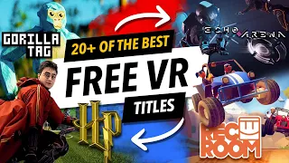 Over 20 of the BEST Free VR Games 2022 (PCVR & Quest)