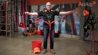 IRATA Applus Rope Access Training - Basic/Standard Harness Setup