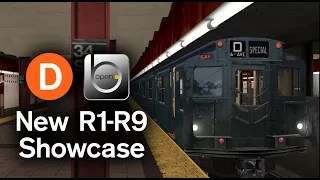 OpenBVE: R1-R9 Showcase on the (D) Line to 145th Street