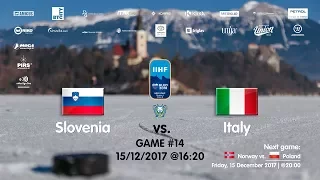 Slovenia - Italy #IIHFWJC1B #Bled