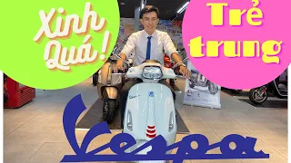 Vespa nào đang chạy nhiều nhất, review xe Vespa Sprint 2023