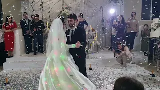 • Аҧсуа чара. Абхазская свадьба. Танец жениха и невесты: Даут Аргун и Шазина Кучуберия