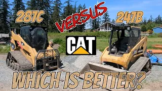 Cat 247b vs. Cat 287c Skid Steer Comparison