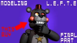 [Blender-FFPs] Modeling Lefty pt.3 (Final)