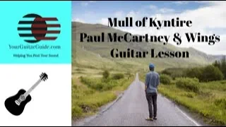 Mull of Kintyre by Paul McCartney & Wings Beginner Guitar Lesson (How to Play)