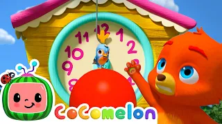 How to Save The Bird From the Hickory Dickory Clock | CoComelon Animal Time - Learning with Animals