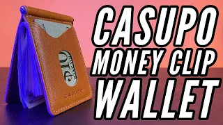 A Great Gift For The Man or Woman In Your Life Casupo Leather Money Clip Wallet TodayIFeelLike