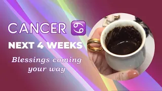 Cancer ♋️ NEXT 4 WEEKS ✨ Coffee Cup Reading ☕️