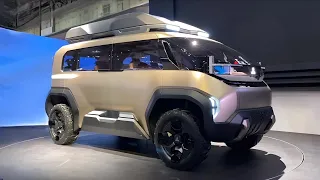 MITSUBISHI D:X Concept | The OFF-ROAD VAN of the future!