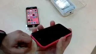 Iphone 5C Распаковка / Unpacking. CrazyReviews