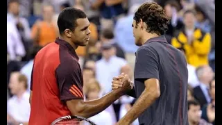 Roger Federer vs Jo Wilfried Tsonga - US Open 2011 Quarterfinal: HD Highlights