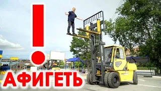 Чем нас сможет удивить 7-ми тонка Komatsu FD70-10