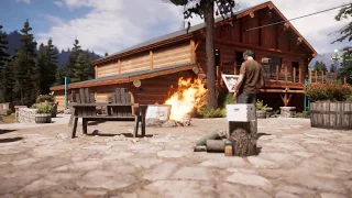 Far Cry 5. Seed Ranch outpost undetected with the bow.