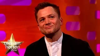 Taron Egerton Got Caught By Sir Elton John's Head Of Security | The Graham Norton Show