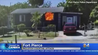 SEE IT: Mans Throws Two Molotov Cocktails Into Fort Pierce Home