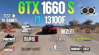 GTX 1660 Super + i3 13100F : Test in 14 Games - GTX 1660 Super in 2023