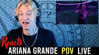 Producer Reacts to Ariana Grande - pov (Live Vevo)