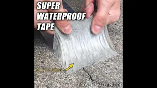 Waterprof 2m x 10cm Alüminyum Çamur İzolasyon Boru Çatı Pimaş Dış Cephe Tamir Bandı