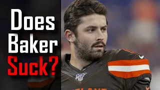 What do advanced stats say about Baker Mayfield?