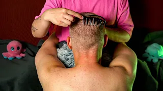 Mind-Melting ASMR: Intense Nape and Scalp Scratching for Relaxation (No Talking)