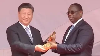 Chinese president pays his first state visit to Rwanda