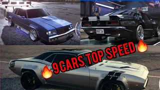 NFS HEAT ALL THE AMERICAN MUSCLE CARS TOP SPEED,  EGZOZ SOUND Ford Mustang,  DODGE Charger,  Plymout