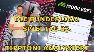 Bundesliga Prognose 33.Spieltag Sportwetten+Schein + Analyse #wetten #betting #fußball #bundesliga