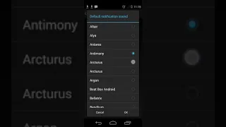 android 4.4 android notification tone