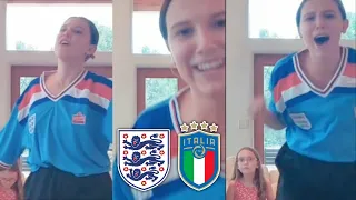 England vs Italy | Millie Bobby Brown