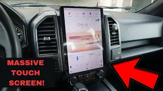 Installing A HUGE Touch Screen On My F150! | 2015-2020 Ford F150 Aucar