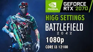Battlefield 2042 Gameplay High Settings RTX 2070 | Core i3 12100
