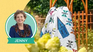 Make a "Butterfly House" Quilt with Jenny Doan of Missouri Star (Video Tutorial)
