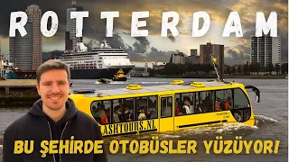 ROTTERDAM 'da 1 Gün! - Hollanda Rotterdam vlog!