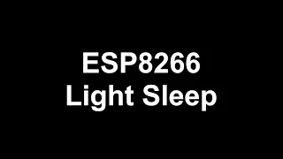 ESP8266 Light Sleep или диета для ESP-01